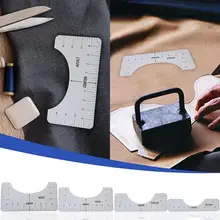 Universal T-Shirt Neckline Alignment Measuring Ruler Clothes Sewing Cutting Tool 
Universal T-Shirt Neckline Alignment Measuring Ruler Clothes Sewing Cutting Tool