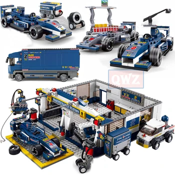 City Formulaed 1 F1 Speed Car Racing Repair Station Truck Building Block Figure Kid Technic Car Bricks Children Toy Gifts
City Formulaed 1 F1 Speed Car Racing Repair Station Truck Building Block Figure Kid Technic Car Bricks Children Toy Gifts