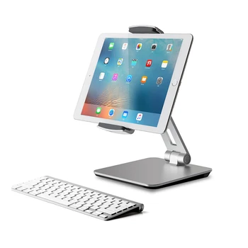 Aluminum Tablet Stand 360 Swivel Adjustable Desk Tablet Phone Holder Mount for iPad Pro 10.5 12.9 Mini Air 4-14" Tablets Hode 
Aluminum Tablet Stand 360 Swivel Adjustable Desk Tablet Phone Holder Mount for iPad Pro 10.5 12.9 Mini Air 4-14" Tablets Hode