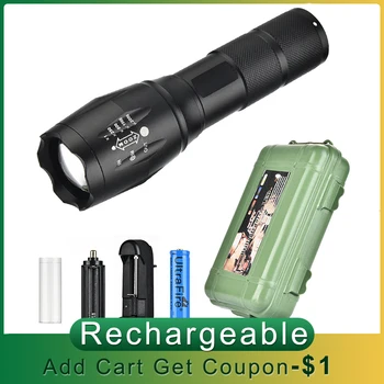 Zoomable Focus Light Tactical Flashlight Waterproof Torch 5 Switch Modes Telescopic Outdoor Camping LED 18650 Battery Flashlight
Zoomable Focus Light Tactical Flashlight Waterproof Torch 5 Switch Modes Telescopic Outdoor Camping LED 18650 Battery Flashlight