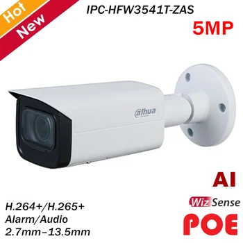 Dahua 5MP AI POE Security Camera IP Vari-focal 2.7mm-13.5mm Built-in IR LED IR Distance 60M H.265+ Support POE Audio and Alarm
Dahua 5MP AI POE Security Camera IP Vari-focal 2.7mm-13.5mm Built-in IR LED IR Distance 60M H.265+ Support POE Audio and Alarm