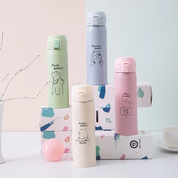 Bouncing Thermos Tea Milk Coffee Travel Cup Thermo Bottle Gift Thermocup Adult Lovers Vacuum Flasks Stainless Steel 400ml Shape"
Bouncing Thermos Tea Milk Coffee Travel Cup Thermo Bottle Gift Thermocup Adult Lovers Vacuum Flasks Stainless Steel 400ml Shape"