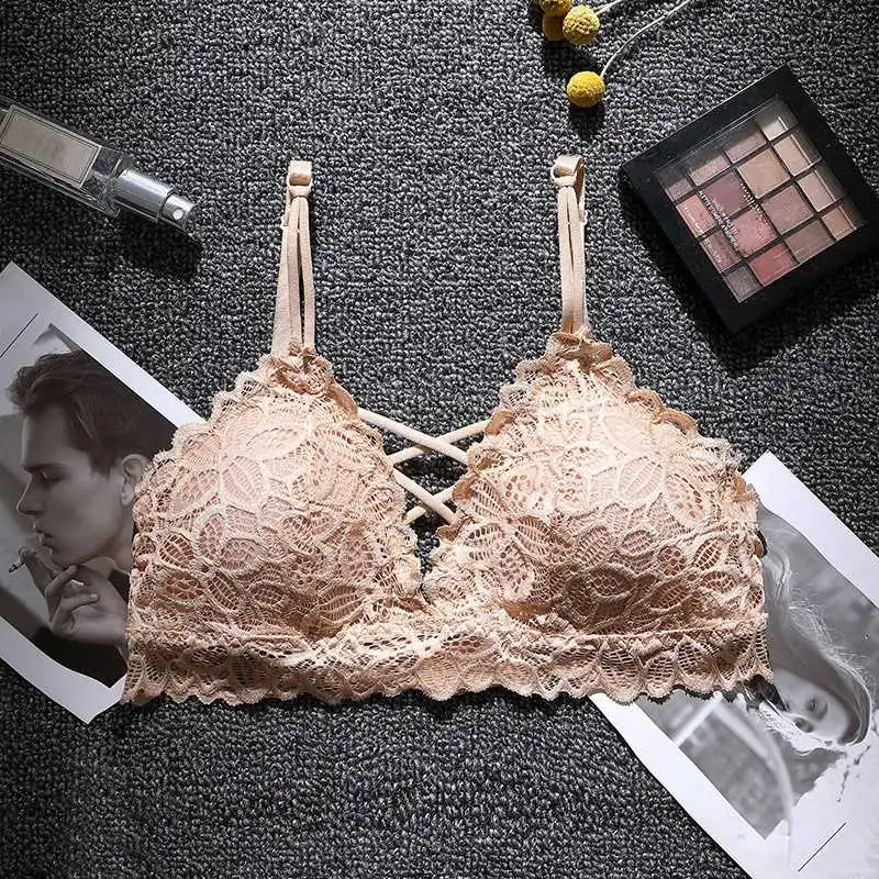 Women Push Up Bra Sexy Lingerie Lace Bralette Solid Wireless Padded Bra Underwear Bras for Women Soft Bra Seamless Underwear
Women Push Up Bra Sexy Lingerie Lace Bralette Solid Wireless Padded Bra Underwear Bras for Women Soft Bra Seamless Underwear