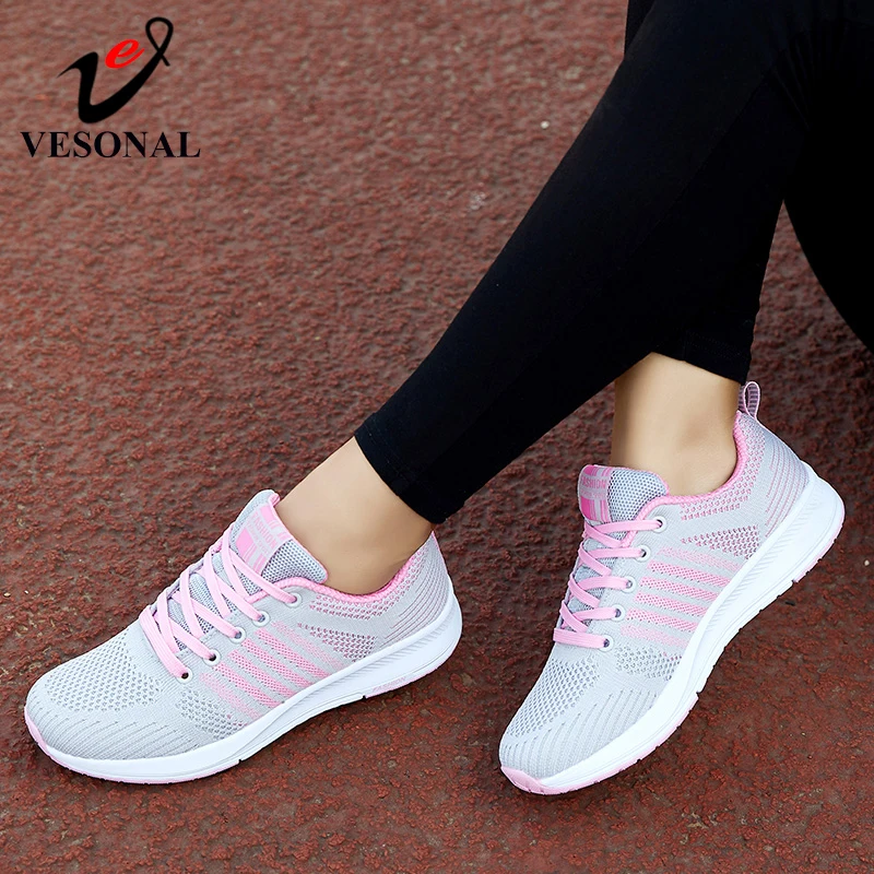 VESONAL 2019 Autumn New Breathable Sneakers Women Shoes Casual Breathable lightweight Comfortable Female Walking Footwear
VESONAL 2019 Autumn New Breathable Sneakers Women Shoes Casual Breathable lightweight Comfortable Female Walking Footwear
