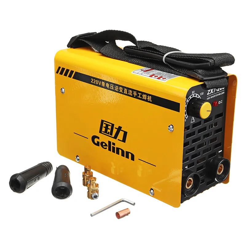 20-200Amp Portable Inverter Welder Welding Machine DC 220V For Welding Equipment Working And Electric Working
20-200Amp Portable Inverter Welder Welding Machine DC 220V For Welding Equipment Working And Electric Working