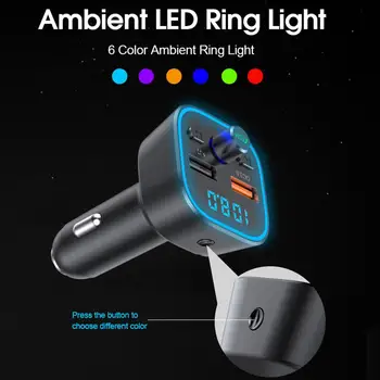 12V - 24V Universal Car Charger Lighter MP3 Music Player FM Transmitter QC3.0 Fast Charger For iPhone 11 Pro Max 6 8 Plus Huawei
12V - 24V Universal Car Charger Lighter MP3 Music Player FM Transmitter QC3.0 Fast Charger For iPhone 11 Pro Max 6 8 Plus Huawei