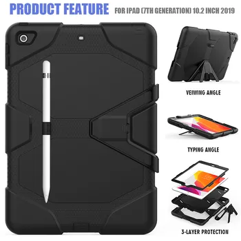 for iPad 10.2" 2019 Case A2200 A2198 A2197 iPad 7th Generation Case Stand Tablet Heavy Cover
for iPad 10.2" 2019 Case A2200 A2198 A2197 iPad 7th Generation Case Stand Tablet Heavy Cover