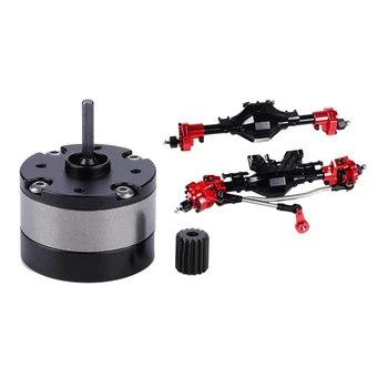 1 Set 1/10 Rc Crawler 3:1 Planetary Gear Reduction Unit for 540 Motor Rc Car Toys Tool Gear Reducer & 1Pcs Aluminum Cnc Anodized
1 Set 1/10 Rc Crawler 3:1 Planetary Gear Reduction Unit for 540 Motor Rc Car Toys Tool Gear Reducer & 1Pcs Aluminum Cnc Anodized