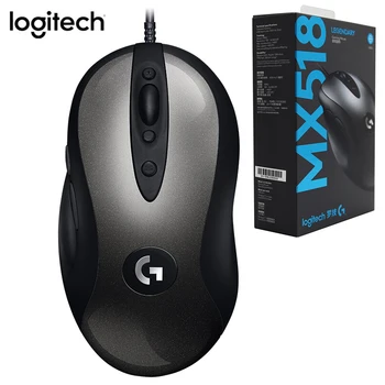 New Logitech MX518 wired office gaming mouse programmable Hero sensor16000DPI Classic Mouse desktop computer notebook dedicated
New Logitech MX518 wired office gaming mouse programmable Hero sensor16000DPI Classic Mouse desktop computer notebook dedicated