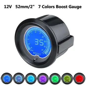 Universal Car Turbo Boost Vacuum Pressure PSI Gauge 2'' 52mm 7 Color LED Display Smoke Len 12V Auto Boost Pointer Meter
Universal Car Turbo Boost Vacuum Pressure PSI Gauge 2'' 52mm 7 Color LED Display Smoke Len 12V Auto Boost Pointer Meter