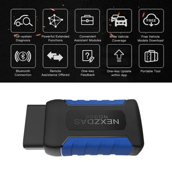 Professional Diagnostic Tool HUMZOR ND306 Full-system Auto Diagnosis Tool Scanner Car Code Reader for Gasoline Passenger Cars
Professional Diagnostic Tool HUMZOR ND306 Full-system Auto Diagnosis Tool Scanner Car Code Reader for Gasoline Passenger Cars