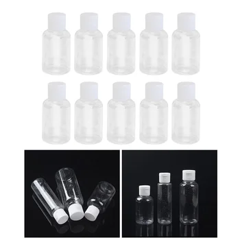 10Pcs 50ml Empty Plastic Sample Bottle Container Jar Pot Vial with Flip Lid Perfect for Emollient Water Shower Gel Emulsion (Cap
10Pcs 50ml Empty Plastic Sample Bottle Container Jar Pot Vial with Flip Lid Perfect for Emollient Water Shower Gel Emulsion (Cap