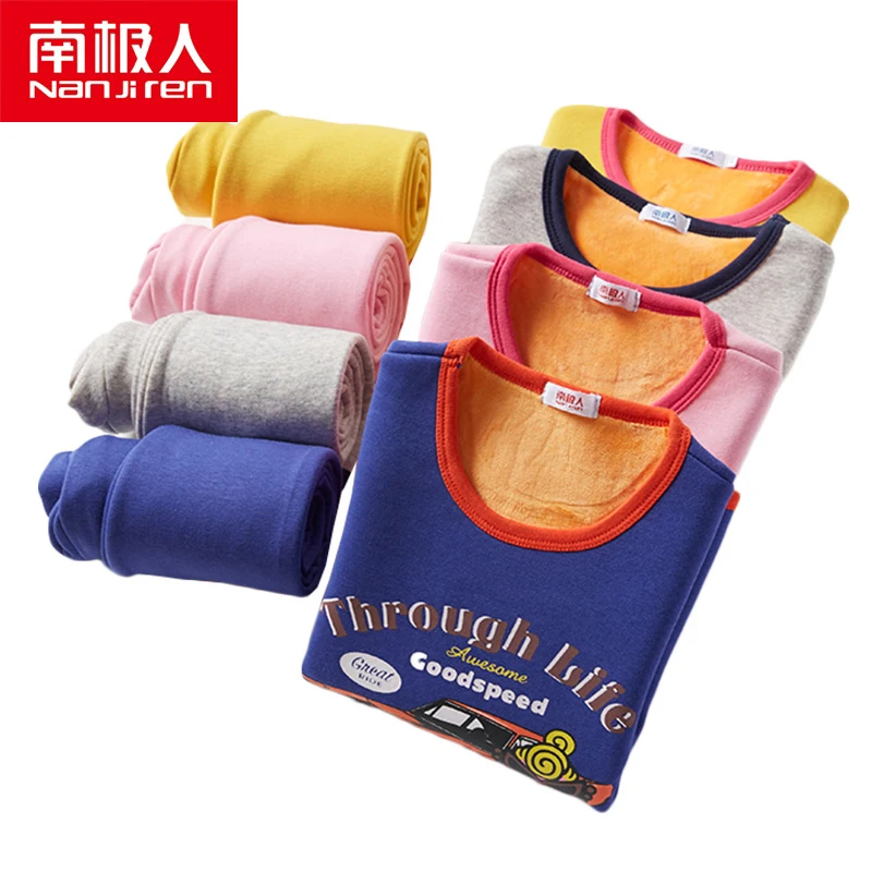 NANJIREN Kids Long Johns Set Gold Fleece Warm Pajamas Sets For Chlid Chlidren Thermal Underwear Sets Cartoon Child Clothes Set
NANJIREN Kids Long Johns Set Gold Fleece Warm Pajamas Sets For Chlid Chlidren Thermal Underwear Sets Cartoon Child Clothes Set