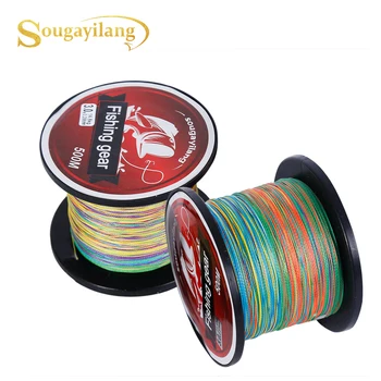 Sougayilang Brand High Quality 0.4-8# Braid Fishing Line Super Strong Multicolour 4 Strands Multifilament Pe Material Line
Sougayilang Brand High Quality 0.4-8# Braid Fishing Line Super Strong Multicolour 4 Strands Multifilament Pe Material Line