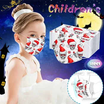 50pc Children's Face Mask Mixed Cartoon Christmas Printed Fabric Facial Mask Disposable Protective Kids Mouth Cover Маски#YL5 
50pc Children's Face Mask Mixed Cartoon Christmas Printed Fabric Facial Mask Disposable Protective Kids Mouth Cover Маски#YL5