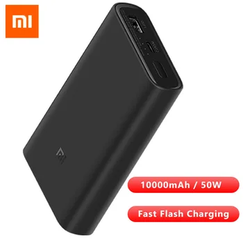 Original Xiaomi 10000mAh Power Bank 3 50W Super Fast Charge USB Type C Two-way Fast Flash Charge For iPhone Xiaomi Huawei Laptop
Original Xiaomi 10000mAh Power Bank 3 50W Super Fast Charge USB Type C Two-way Fast Flash Charge For iPhone Xiaomi Huawei Laptop