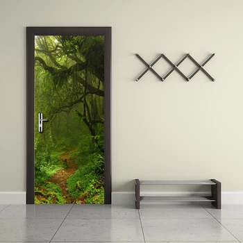Self Adhesive 3d Door Sticker Home Decoration Forest Waterproof Wallpaper Print Picture Wall Artwork Renovation For Living Room
Self Adhesive 3d Door Sticker Home Decoration Forest Waterproof Wallpaper Print Picture Wall Artwork Renovation For Living Room