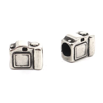 2 PCs Hot Sell 304 Stainless Steel Casting Beads Camera Antique Silver Color 3D 13mm x 10mm, Hole: Approx 5.1mm
2 PCs Hot Sell 304 Stainless Steel Casting Beads Camera Antique Silver Color 3D 13mm x 10mm, Hole: Approx 5.1mm