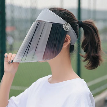 New Ladies Summer Sunscreen Face UV Protection Sun Visor Outdoor Cycling Sun Hat High Quality Fashion Casual Suns Hat
New Ladies Summer Sunscreen Face UV Protection Sun Visor Outdoor Cycling Sun Hat High Quality Fashion Casual Suns Hat