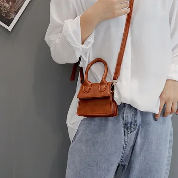 Super Mini Pu Leather Crossbody Bags For Women 2020 Female Solid Color Lipstick Shoulder Handbags Female Travel Purses 
Super Mini Pu Leather Crossbody Bags For Women 2020 Female Solid Color Lipstick Shoulder Handbags Female Travel Purses