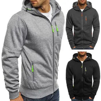 2020 Men Casual Winter Long Sleeve Zipper Pockets Sports Warm Sweatshirt Hooded Coat Men Coats Winter Men Clothing Casual Coat
2020 Men Casual Winter Long Sleeve Zipper Pockets Sports Warm Sweatshirt Hooded Coat Men Coats Winter Men Clothing Casual Coat
