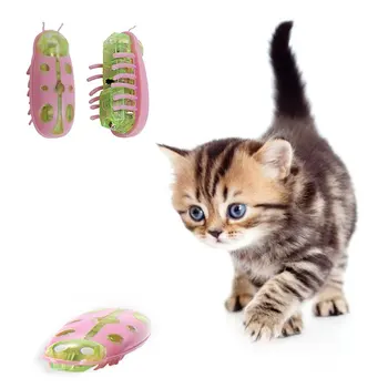 Creature Ladybug Bug Robot with LED Light Electronic Cat Dog Kitten Puppy Pets Toy Children Joke Amazing Insect Toys Supply
Creature Ladybug Bug Robot with LED Light Electronic Cat Dog Kitten Puppy Pets Toy Children Joke Amazing Insect Toys Supply