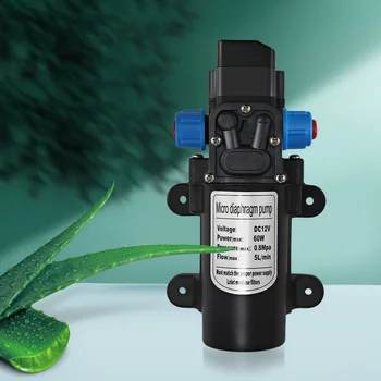 12V 60W Micro Electric Pressure Switch Type Diaphragm Self Priming Pump Water Pump with Automatic Pressure Switch Water Pump
12V 60W Micro Electric Pressure Switch Type Diaphragm Self Priming Pump Water Pump with Automatic Pressure Switch Water Pump