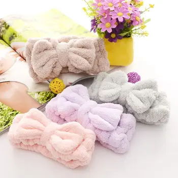Wash Face Makeup Hairband Elastic Shower SPA Headband Soft Coral Fleece Bowknot Hair Bands Headwear for Women Hair Accessories
Wash Face Makeup Hairband Elastic Shower SPA Headband Soft Coral Fleece Bowknot Hair Bands Headwear for Women Hair Accessories