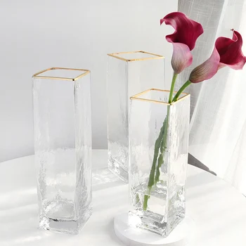 Nordic Transparent Water Flower Vase Home Decoration Miniature Model Gold Phnom Penh Living Room Decoration Ornament Artcrafts
Nordic Transparent Water Flower Vase Home Decoration Miniature Model Gold Phnom Penh Living Room Decoration Ornament Artcrafts
