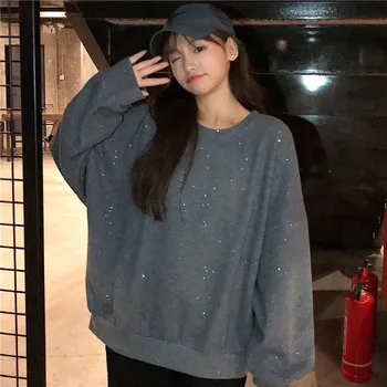 NiceMix causal style autumn hoodies and pullover Highlight solid o-neck new Women's Clothing long sleeve Sweatshirts fashion bra
NiceMix causal style autumn hoodies and pullover Highlight solid o-neck new Women's Clothing long sleeve Sweatshirts fashion bra