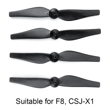 4Pcs Drone Propeller Original Drone Light Propeller Props Blade Accessory Wing Fans Spare Parts for F8,CSJ-X1 Dron toy parts
4Pcs Drone Propeller Original Drone Light Propeller Props Blade Accessory Wing Fans Spare Parts for F8,CSJ-X1 Dron toy parts