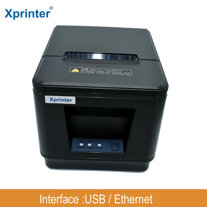 Новое поступление 80 мм авторезак термопринтер для чеков POS-принтер порт USB или LAN