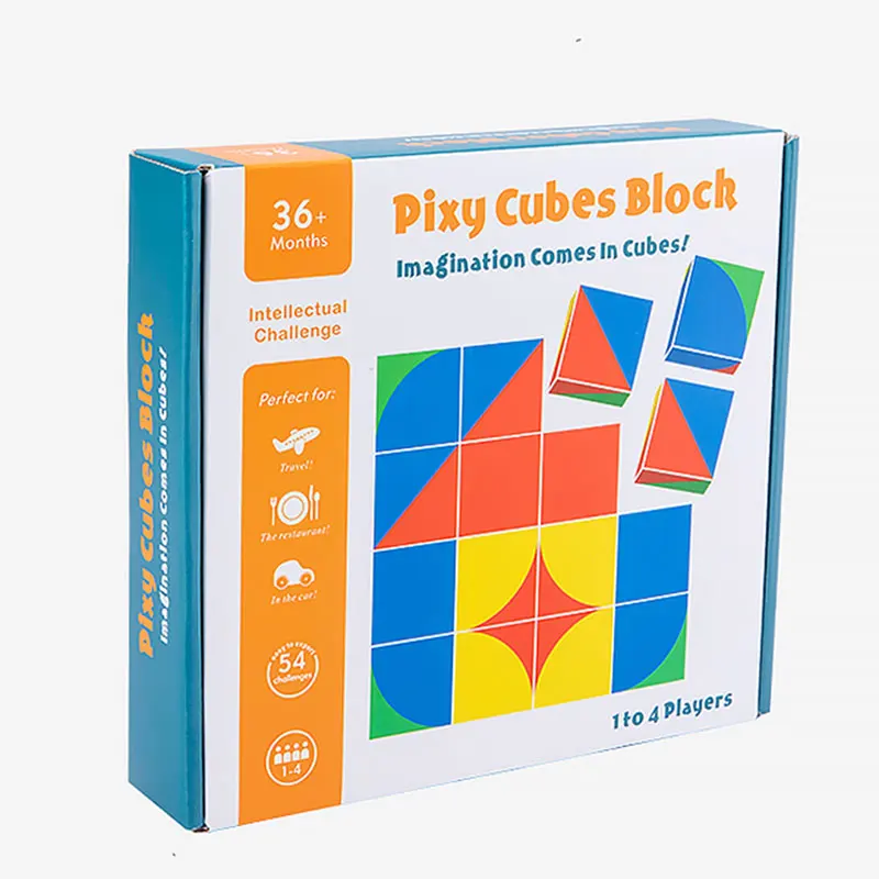 Preschool Baby Toy 3D Puzzle Pixy Cubes Blocks Space Logic Thinking Learning Wooden Educational Toy For Children
Preschool Baby Toy 3D Puzzle Pixy Cubes Blocks Space Logic Thinking Learning Wooden Educational Toy For Children