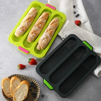1PC Silicone Non-stick DIY Good Flexibility French Heat Resistant Easy Release Baking Bread Mold Bakeware Home Kitchen Tools
1PC Silicone Non-stick DIY Good Flexibility French Heat Resistant Easy Release Baking Bread Mold Bakeware Home Kitchen Tools