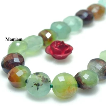 Mamiam Natural Green Australian Chrysoprase Faceted Flat Coin Beads 6mm Smooth Loose Stone Diy Bracelet Necklace Jewelry Making
Mamiam Natural Green Australian Chrysoprase Faceted Flat Coin Beads 6mm Smooth Loose Stone Diy Bracelet Necklace Jewelry Making
