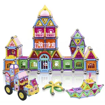 218-438pcs Magnet Designer Building Blocks Magnetic Bars Metal Balls 3D Construction Blocks Magnet Toys for Children Kids Gifts 
218-438pcs Magnet Designer Building Blocks Magnetic Bars Metal Balls 3D Construction Blocks Magnet Toys for Children Kids Gifts