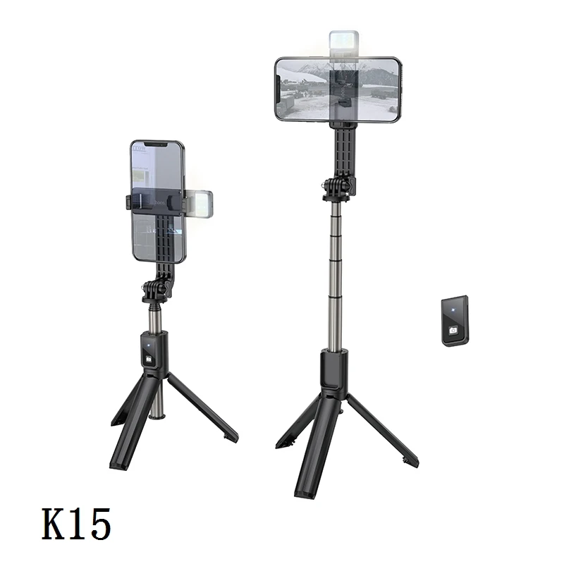 Hoco Professional Bluetooth Wireless Tripod Selfie Stick Hoco Professional Bluetooth Wireless Tripod Selfie Stick