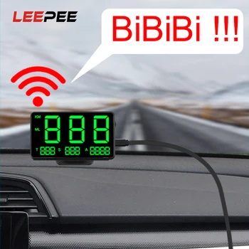 LEEPEE Odometer Car GPS Speedometer KM/h MPH Car Head Up Display Big Fonts LED Display C60s/C80 Altitude Display Projector
LEEPEE Odometer Car GPS Speedometer KM/h MPH Car Head Up Display Big Fonts LED Display C60s/C80 Altitude Display Projector