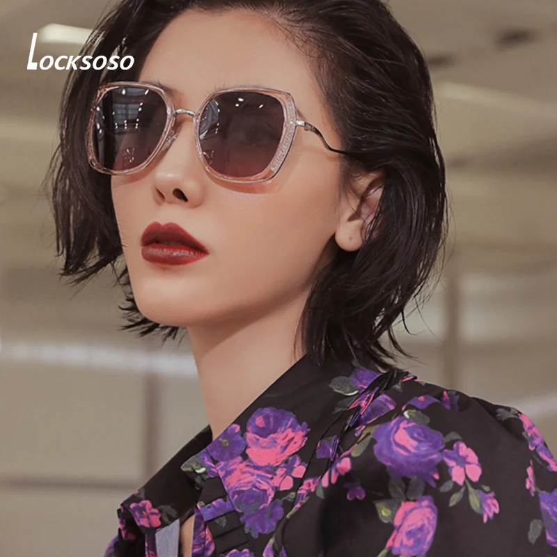 Солнцезащитные очки LOCKSOSO поляризационные Uv400 женские модные брендовые