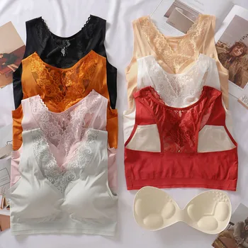Sexy Underwear Wireless Bra For Women Seamless Sportwear Chest Pad Wearing Sports Underwear Breathable Bralette Bra Lingerie Top
Sexy Underwear Wireless Bra For Women Seamless Sportwear Chest Pad Wearing Sports Underwear Breathable Bralette Bra Lingerie Top