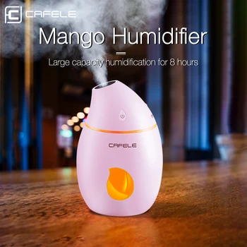 CAFELE 160ml mango grain Ultrasonic air humidifier USB Electric Aroma air diffuser cool mist maker with 3 colors lights for home
CAFELE 160ml mango grain Ultrasonic air humidifier USB Electric Aroma air diffuser cool mist maker with 3 colors lights for home