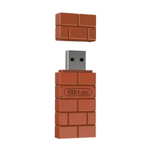 Gaming Controller Receiver 8Bitdo USB Wireless Adapter Bluetooth-compatible Portable Receiver
Gaming Controller Receiver 8Bitdo USB Wireless Adapter Bluetooth-compatible Portable Receiver