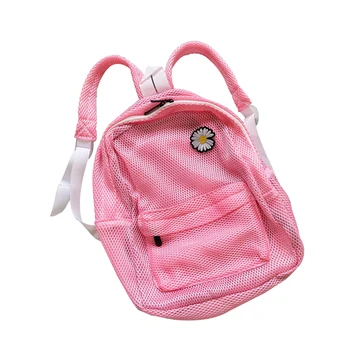 Women Mesh Backpack fashion Daisy Semi-Transparent Casual Daypack with Comfort Padded Straps for Commuting/Beach/Travelling
Women Mesh Backpack fashion Daisy Semi-Transparent Casual Daypack with Comfort Padded Straps for Commuting/Beach/Travelling