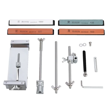 Stainless Steel Knife Sharpener Sharpening Machine Fix Angle with Stones Sharpener Tool for Kitchen
Stainless Steel Knife Sharpener Sharpening Machine Fix Angle with Stones Sharpener Tool for Kitchen