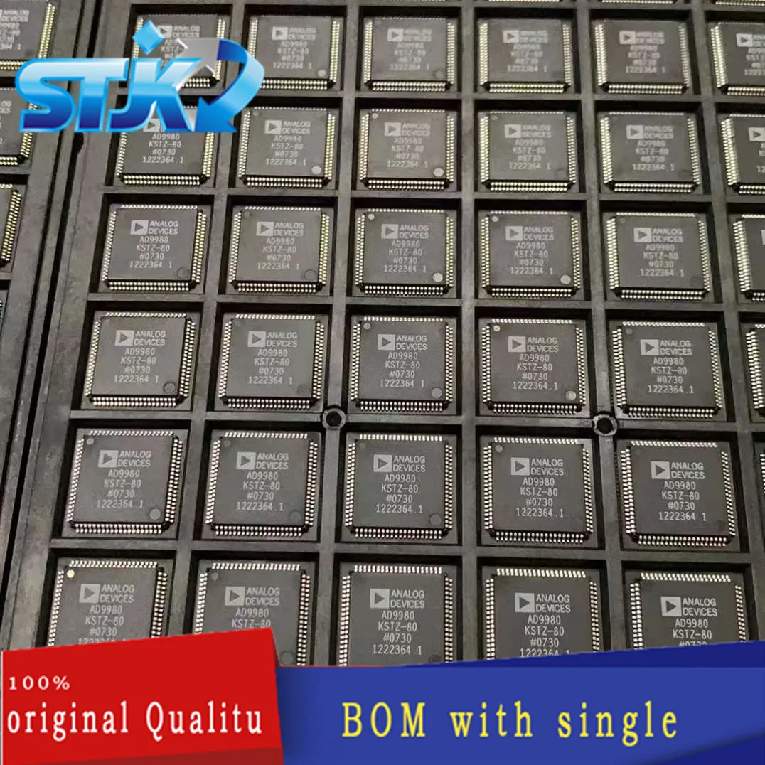 IC AD9980KSTZ-80 QFP DC2021+ Interface - serializer, solution series New original Not only sales and recycling chip 1PCS
IC AD9980KSTZ-80 QFP DC2021+ Interface - serializer, solution series New original Not only sales and recycling chip 1PCS