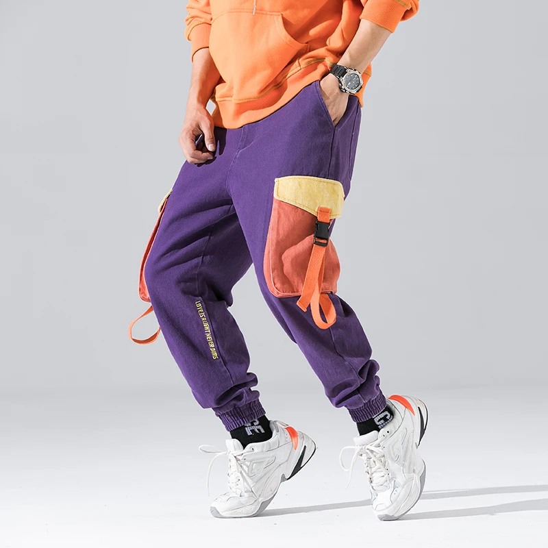 Streetwear Jogger Pants Men Side-pocket Harem Sweatpants Men 2020 Spring Casual Hip Hop Ribbons Mens Pants
Streetwear Jogger Pants Men Side-pocket Harem Sweatpants Men 2020 Spring Casual Hip Hop Ribbons Mens Pants