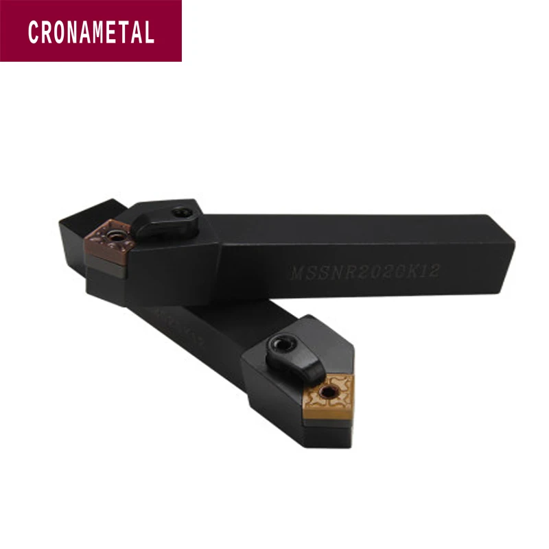CRONAMETAL CNC Lathe Tools holder External 45° Turning Tool MSSNR1616H12/2020K12
CRONAMETAL CNC Lathe Tools holder External 45° Turning Tool MSSNR1616H12/2020K12