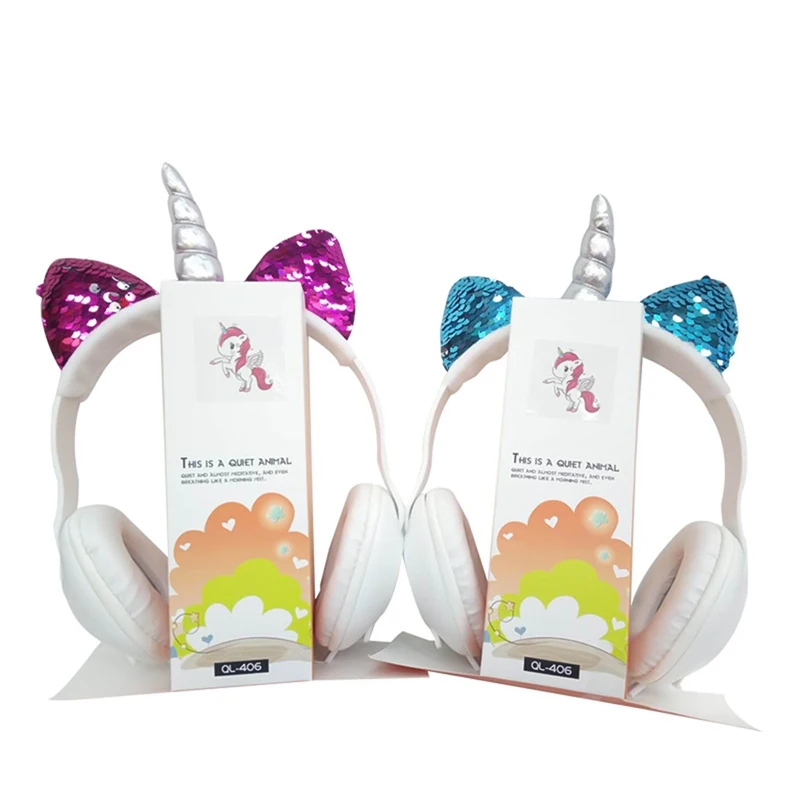Foldable Cute Unicorns Headphones Over The Ear Comfort Padded Stereo Headset Earphone For Computer Mobile Phone
Foldable Cute Unicorns Headphones Over The Ear Comfort Padded Stereo Headset Earphone For Computer Mobile Phone