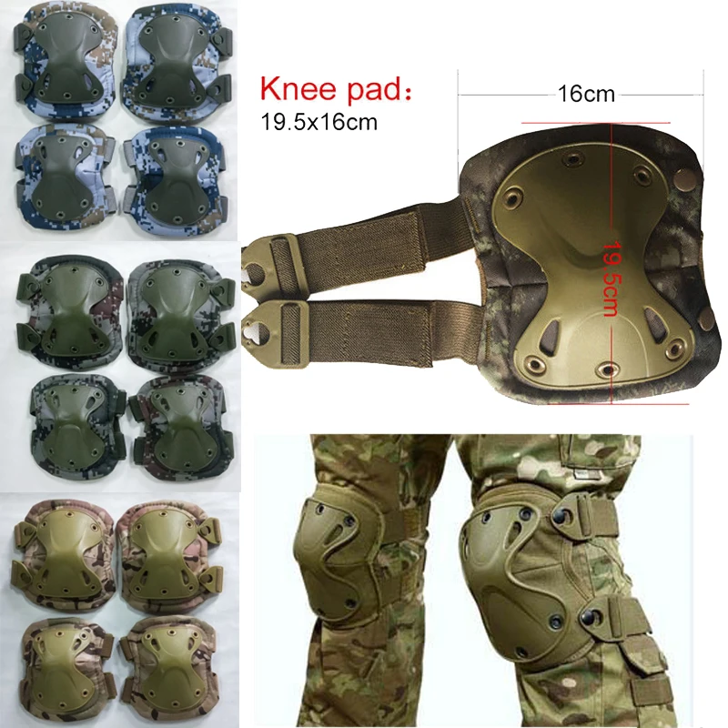 Tactical KneePad Elbow Pad Military Knee Elbow Protector Army Airsoft Outdoor Sport Working Hunting Skating Safety Gear Kneecap
Tactical KneePad Elbow Pad Military Knee Elbow Protector Army Airsoft Outdoor Sport Working Hunting Skating Safety Gear Kneecap
