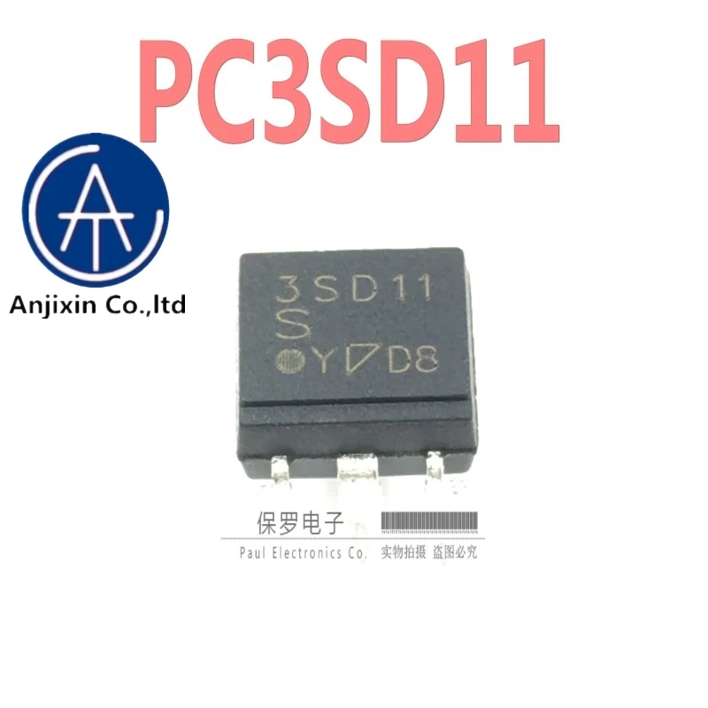 10 шт. 100% оригинальный и новый тиристорный оптопара PC3SD11 3SD11 DIP-5 в наличии
10 шт. 100% оригинальный и новый тиристорный оптопара PC3SD11 3SD11 DIP-5 в наличии